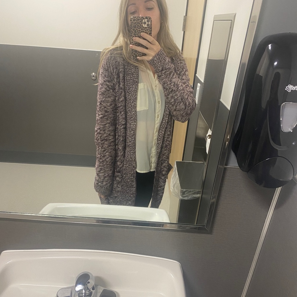 BP Nordstroms Purple Cardigan